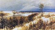 Polenov, Vasily Early Snow oil